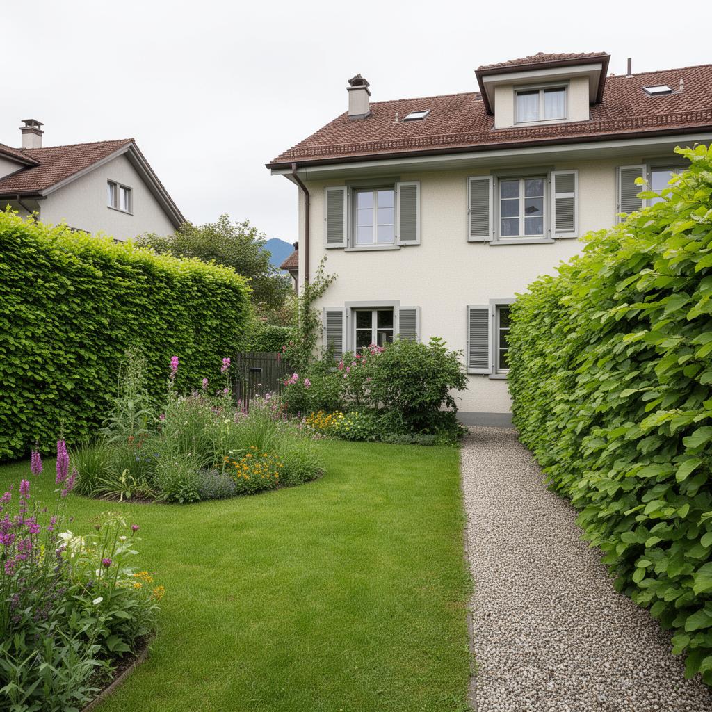 Gepflegter Privatgarten